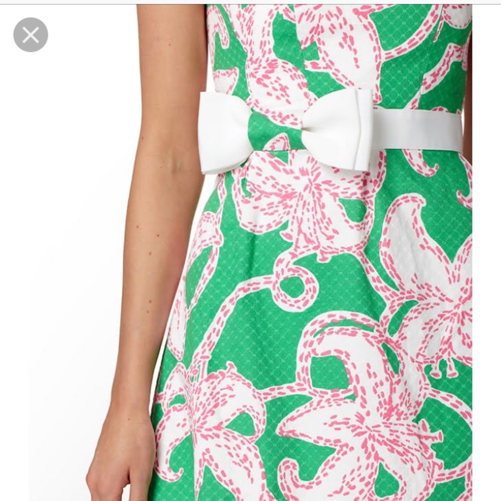 Lily Pulitzer strapless dress! Never worn! Size 2!